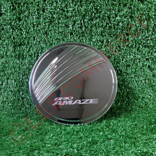 Honda Brio Amaze ครอบฝาถัง, ครอบฝาถังน้ำมัน, ฝาปิดถัง ชุบโครเมี่ยม (F4)