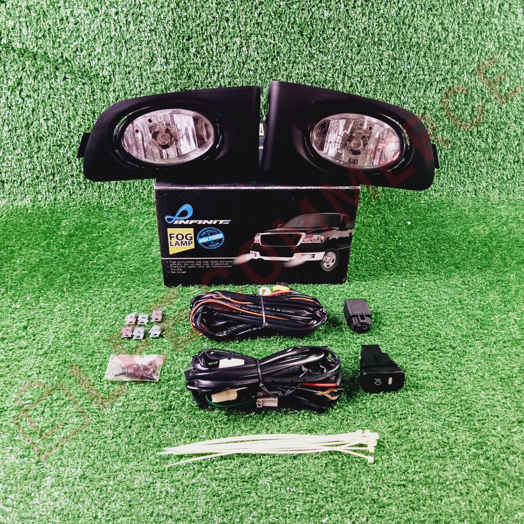 413 ไฟตัดหมอก HONDA CIVIC ปี 2000-2001 ยี่ห้อ INFINITE ไฟสปอร์ตไลท์ ครบชุด โคมใส - Image 1