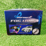 ไฟตัดหมอก Toyota Altis ปี 2007-2010 ยี่ห้อ Infinite ไฟสปอร์ตไลท์ ครบชุด โคมใส - Image 2