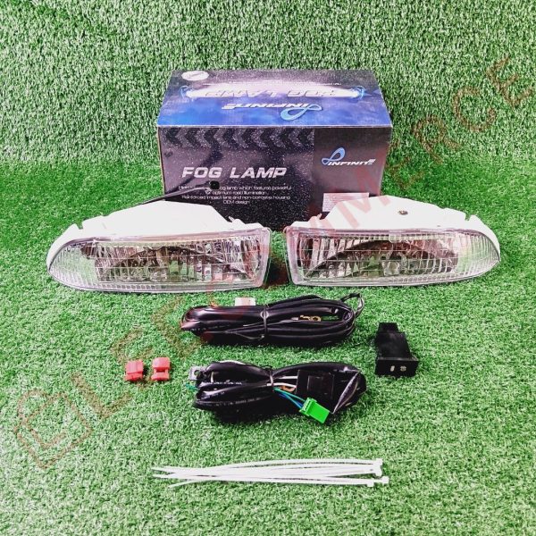 ไฟตัดหมอก Toyota Vios ปี 2003-2005 ยี่ห้อ INFINITE ไฟสปอร์ตไลท์ ครบชุด โคมใส