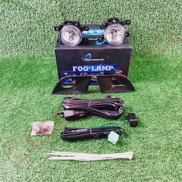 ไฟตัดหมอก TOYOTA INNOVA ZENIX 2023 (ยี่ห้อ Infinite) foglamp sportlight พร้อมอุปกรณ์ติดตั้งครบชุด