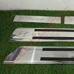 ชายบันได Hyundai Staria 2021-2024 ชุบโครเมี่ยม สคัพเพลท กันรอย (LA) - Image 4
