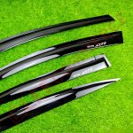 คิ้วกันสาด กันสาดประตู Honda City 2009-2013 ดำเข้มสกรีน ( AOS ) - Image 2