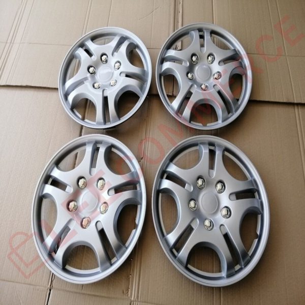 Wheel Cover ฝาครอบกระทะล้อ ขอบ 15 นิ้ว ลาย 5048 ชุบโครเมี่ยม (1 ชุด= 4 ฝา)