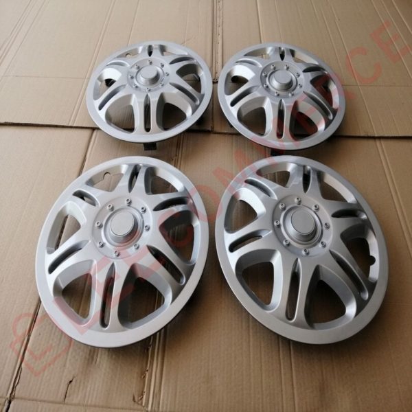 Wheel Cover ฝาครอบกระทะล้อ ขอบ 15 นิ้ว ลาย 5042 ชุบโครเมี่ยม (1 ชุด = 4 ฝา)